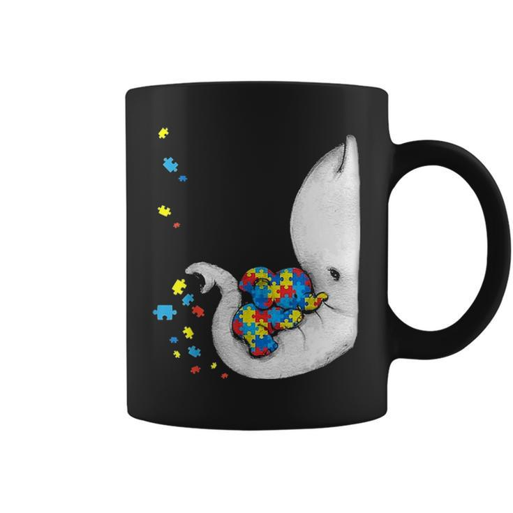 Bless Those Who See Life Through A Different Window Elephant Coffee Mug
