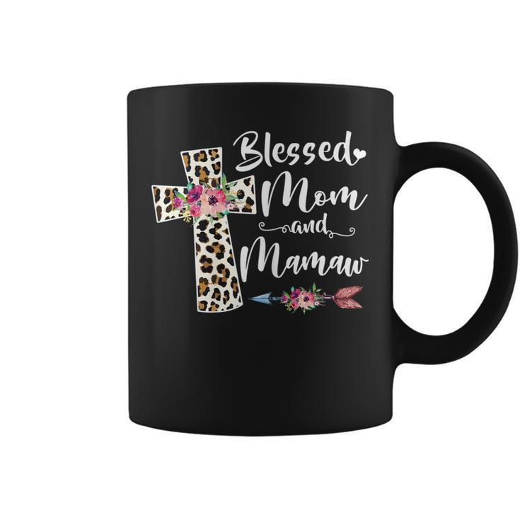 Blessed To Be Called Mom And Mamaw Gifts  Gift For Womens Coffee Mug
