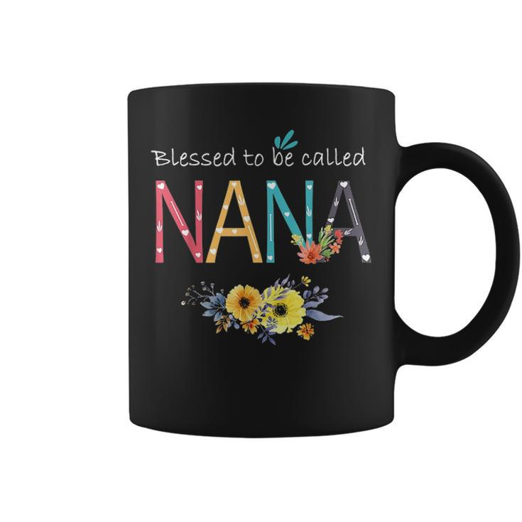 Blessed To Be Called Nana New Nana Birthday Mothers Day Gift Coffee Mug