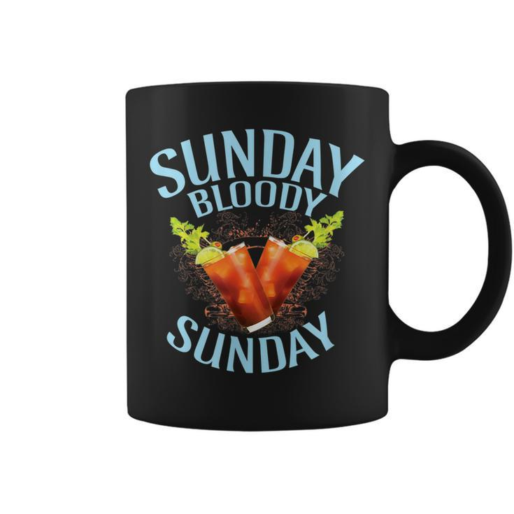 Bloody Mary Sunday  Funny Drinking Alcohol Tee Coffee Mug