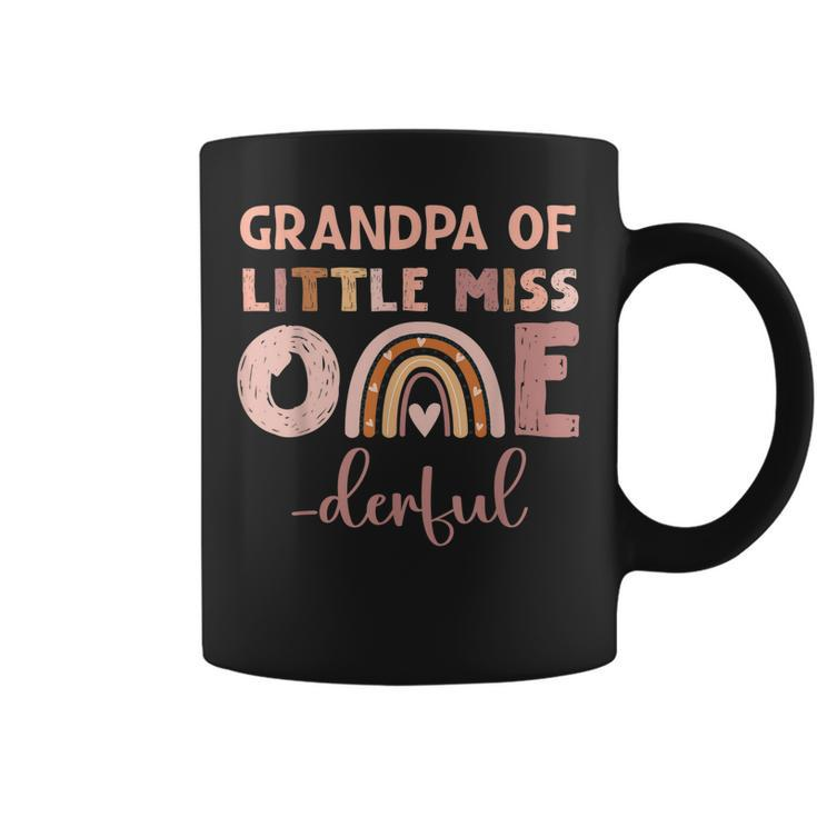 Boho Grandpa Of Miss Onederful 1St Birthday Girl Cute Coffee Mug