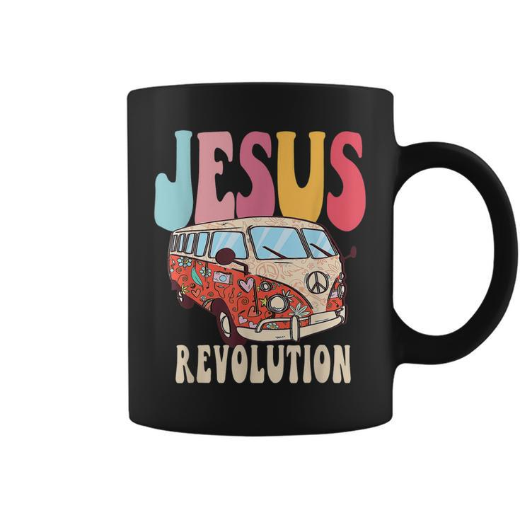 Boho Jesus Revolution Christian Faith Based Jesus Costume  Coffee Mug
