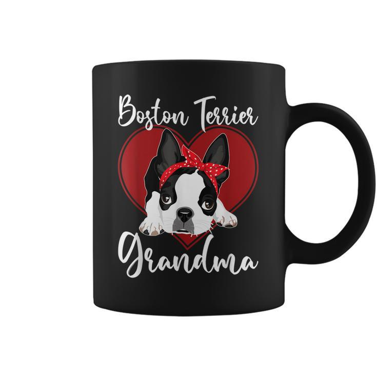 Boston Terrier Grandma | Dog Owner Boston Terrier Coffee Mug