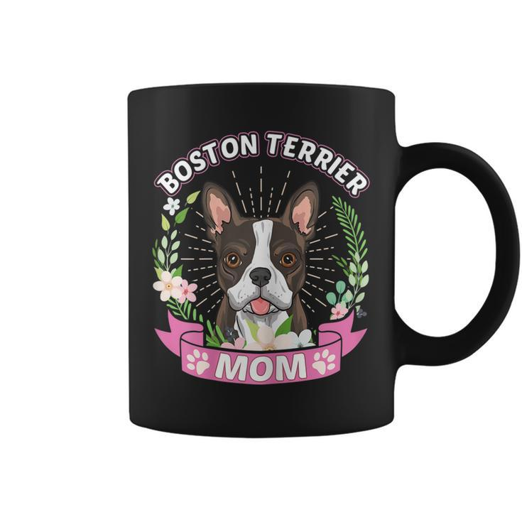 Boston Terrier Mom Shirt Mothers Day Gift  Coffee Mug
