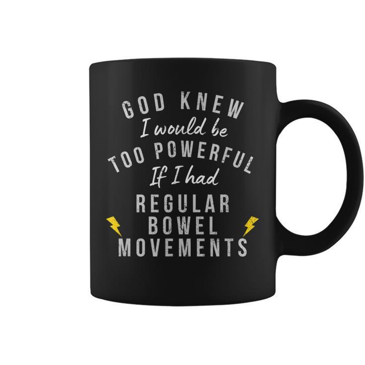 Bowel Movements Funny Colon Gifts Dry Dark Humor Toilet Gag  Coffee Mug