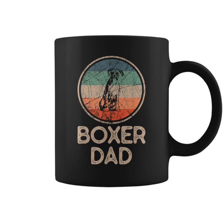 Boxer Dog - Vintage Boxer Dad  Coffee Mug
