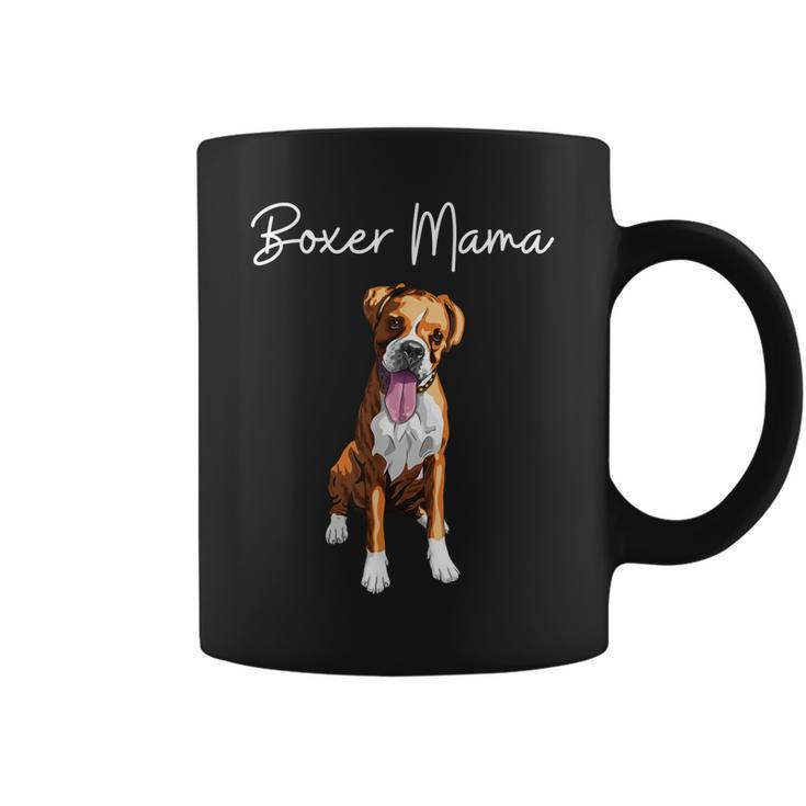 Boxer Mama Boxer Mom Gift Boxer Parent I Love My Boxer Dogs  Coffee Mug