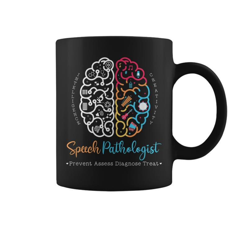 Brain Of A Speech Pathologist Speech Language Therapy  Coffee Mug