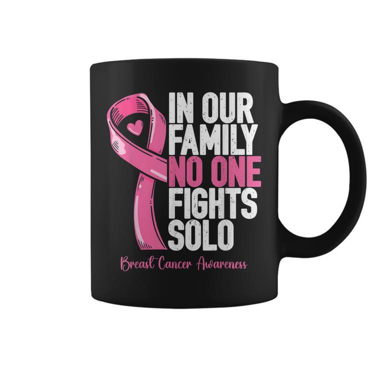 Breast Cancer Support Family Women Breast Cancer Awareness  Coffee Mug