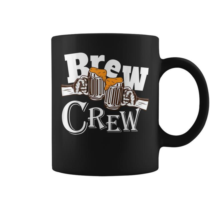 Brew Crew Bachelors Party T  Beer Drinking Crew Squad Coffee Mug