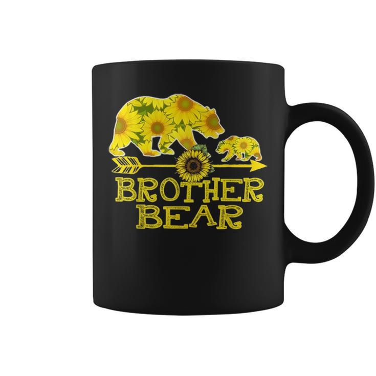 Brother Bear Sunflower  Funny Mother Father Gifts V2 Coffee Mug
