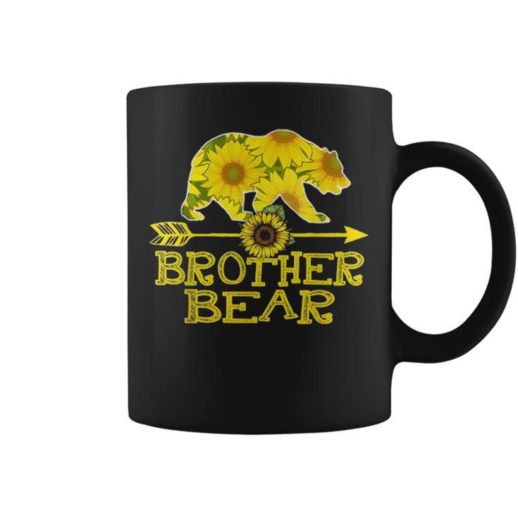 Brother Bear Sunflower  Funny Mother Father Gifts V3 Coffee Mug