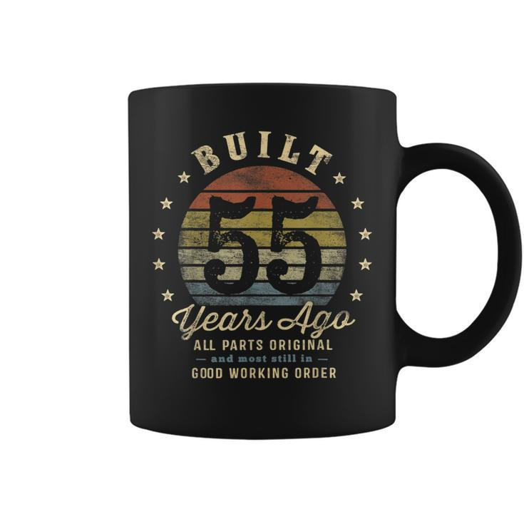 Built 55 Years Ago - All Parts Original Gifts 55Th Birthday  Coffee Mug