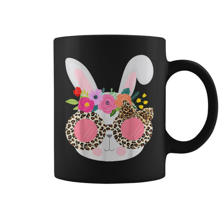 Bunny Face Leopart Print Easter Basket Stuffer For N Girl  Coffee Mug
