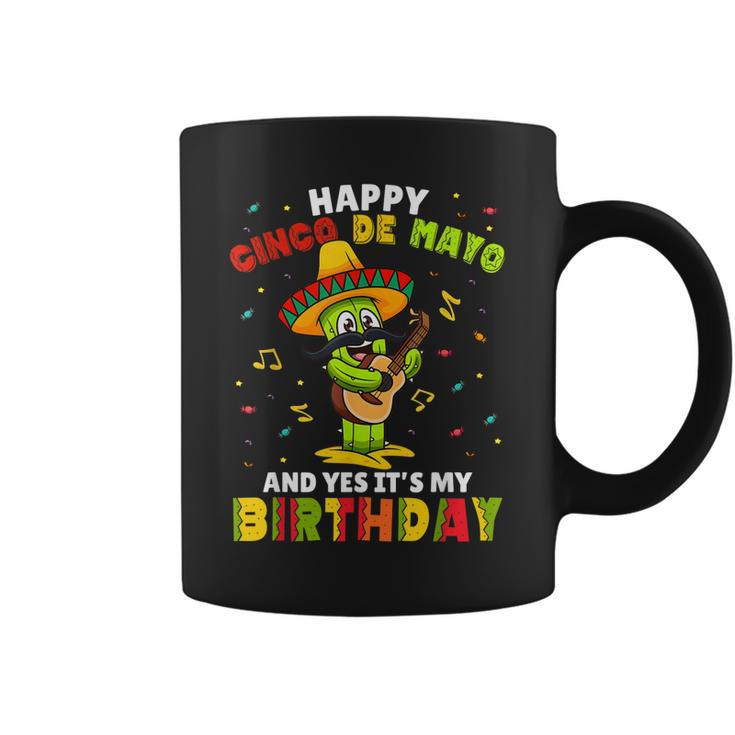 Cactus Birthday Cinco De Mayo Mexican Bday Born May 5 Fiesta  Coffee Mug