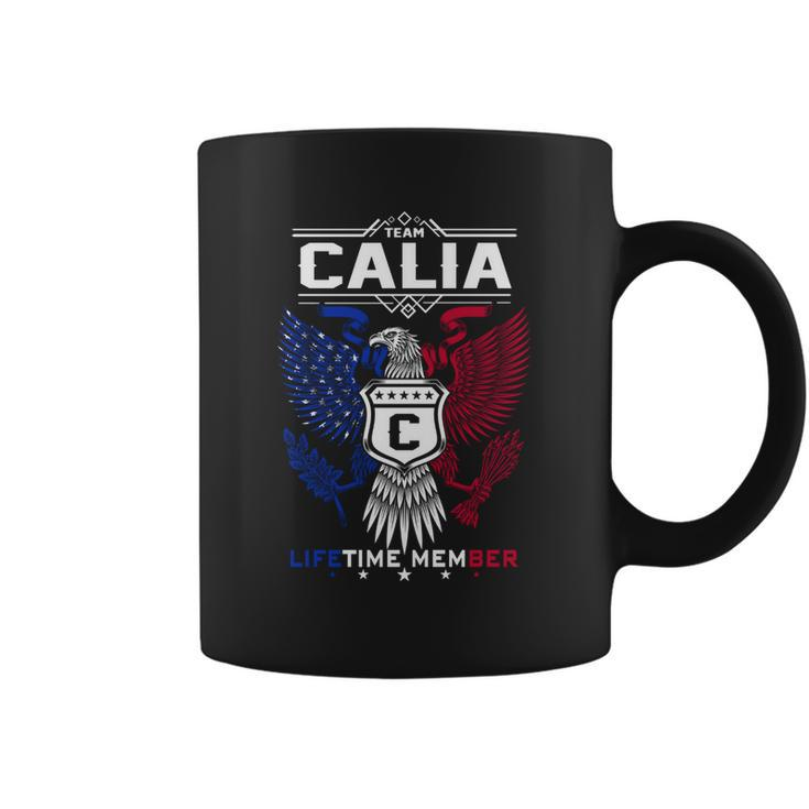 Calia Name  - Calia Eagle Lifetime Member G Coffee Mug