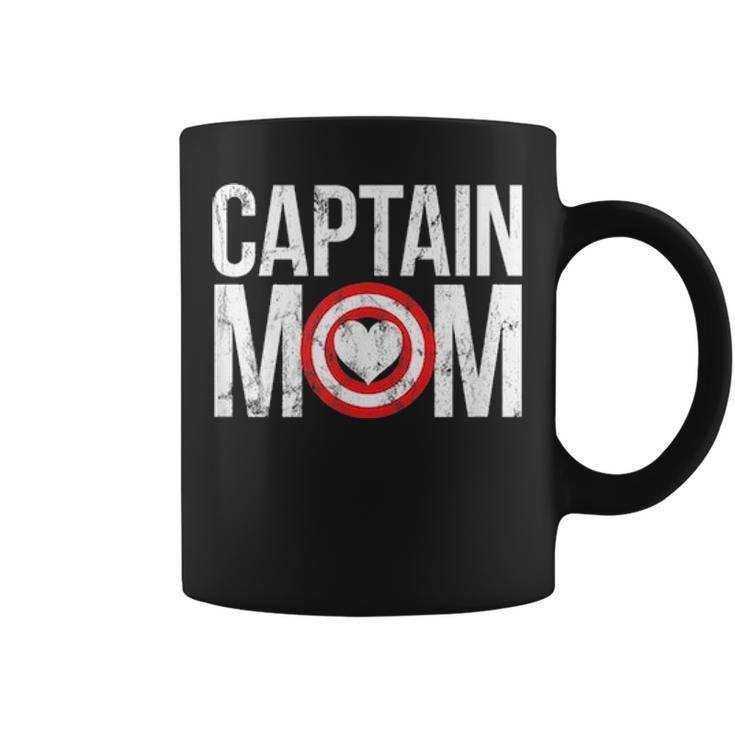Captain Mom Superhero Child Raising Hero 2838 Coffee Mug