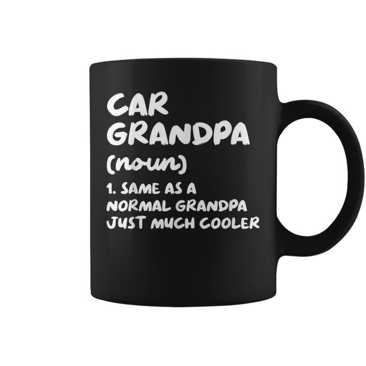 Car Grandpa Definition Funny Garage Car Mechanic Coffee Mug
