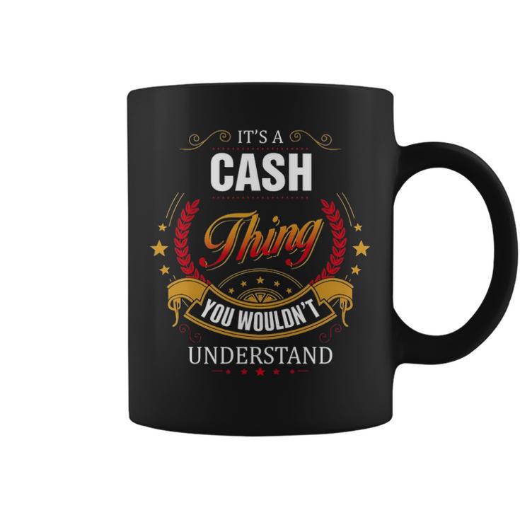 Cash  Family Crest Cash  Cash Clothing Cash T Cash T Gifts For The Cash  Coffee Mug