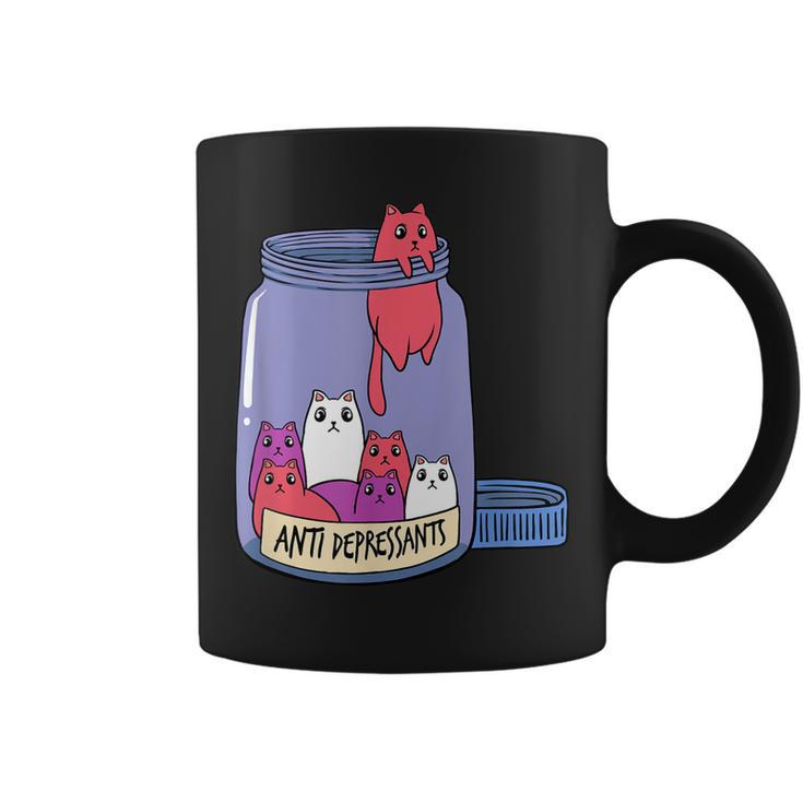 Cat Antidepressant Mental Health Kitten Doctor Pet Owner Coffee Mug
