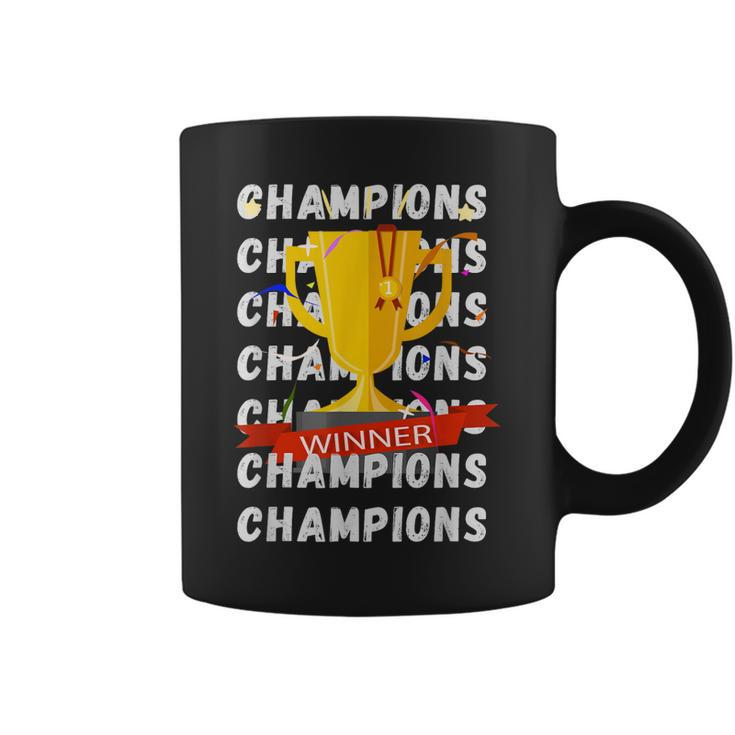 Champions 2023 The Winner Team Number One Team  Coffee Mug