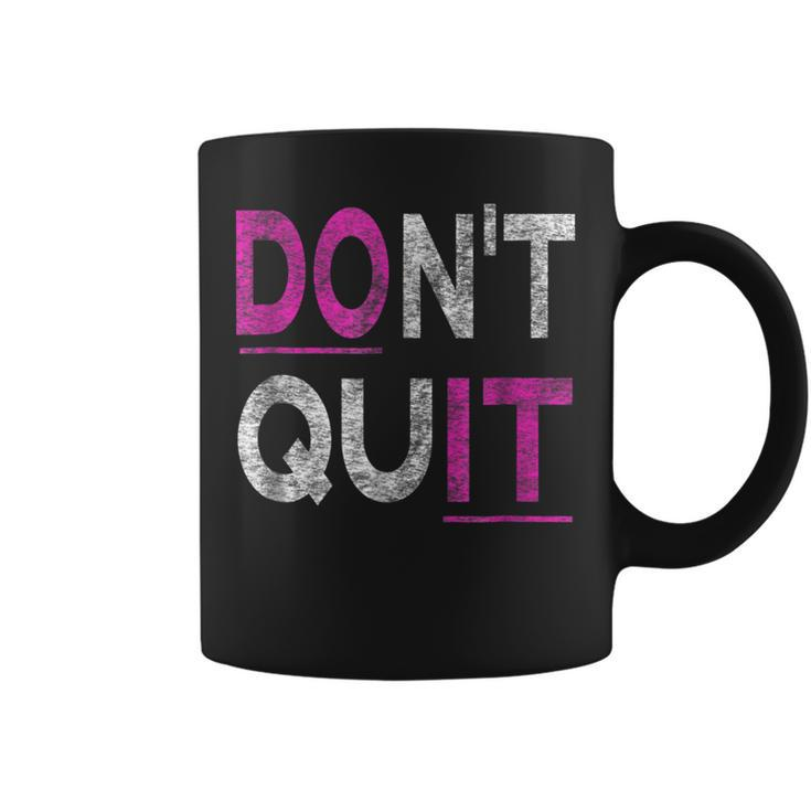 Cheerleading Motivational Quotes Distressed Cheer Coffee Mug