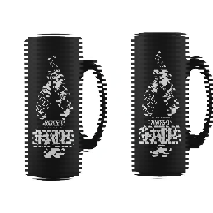 Cheers Beer And Milk Promoted To Grandpa Funny Gift Coffee Mug