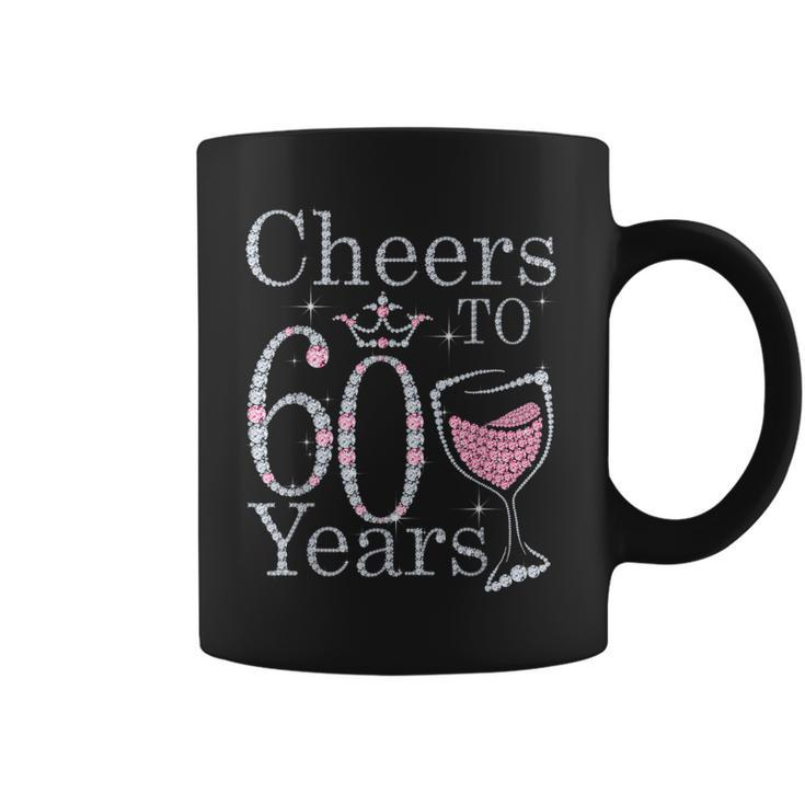 Cheers To 60 Years 1962 60Th Birthday  Gift For Womens  Coffee Mug