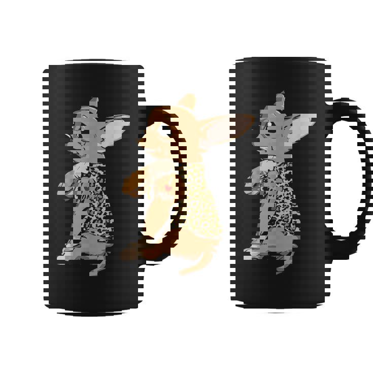 Chihuahua Tattoo I Love Mom Funny Mothers Day Gifts Coffee Mug