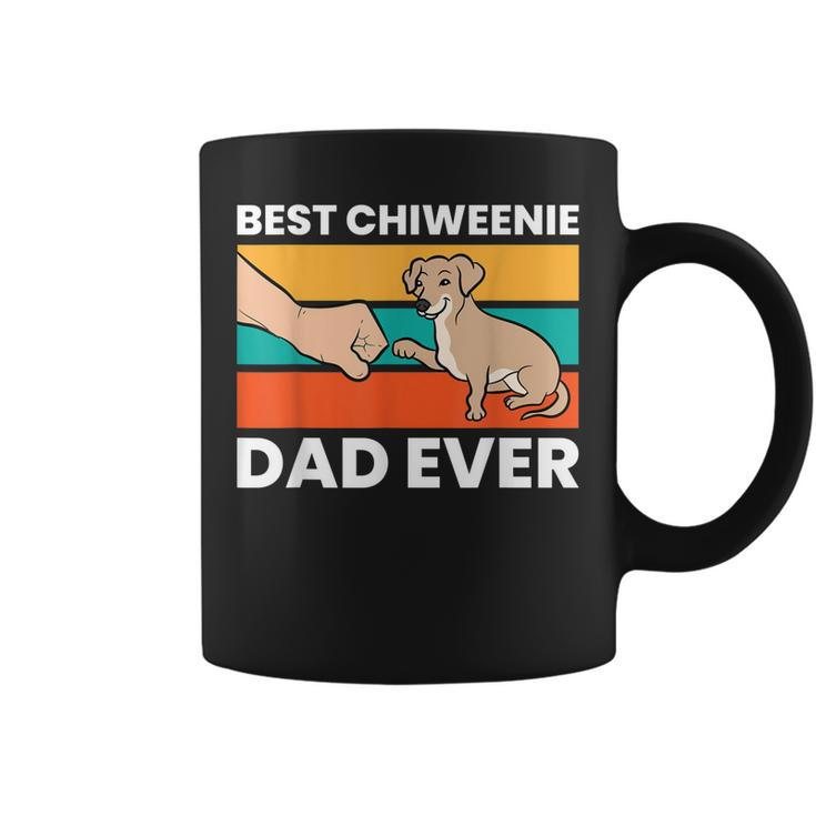 Chiweenie Dog Dad Best Chiweenie Dad Ever Coffee Mug