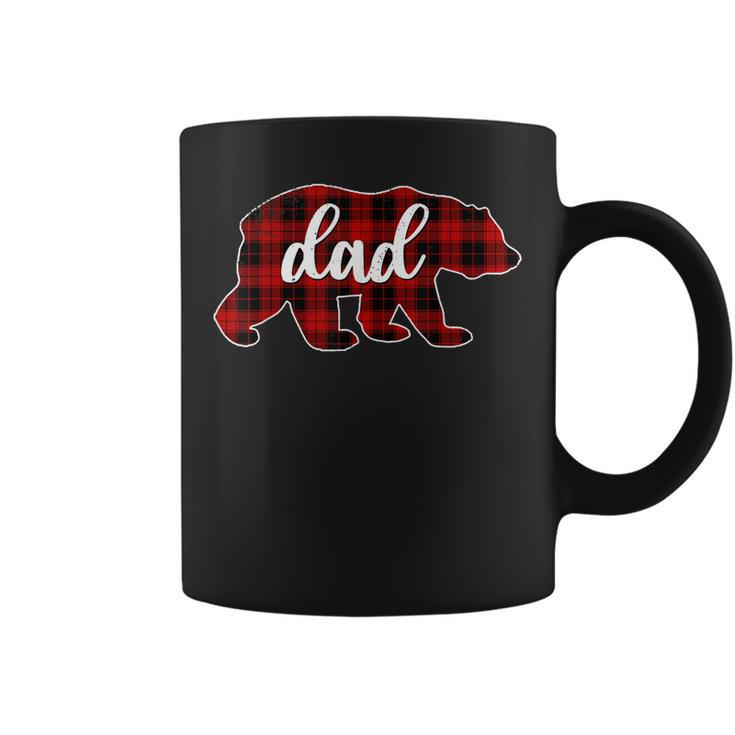 Christmas Red Plaid Dad Buffalo Matching Family Papa Pajama Coffee Mug