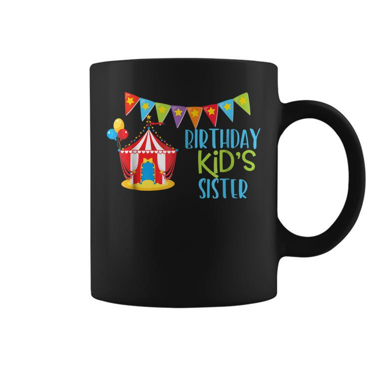 Circus Birthday Carnival BirthdaySister Coffee Mug
