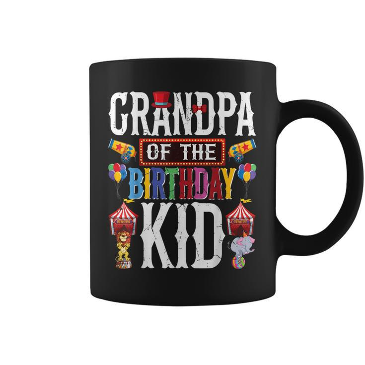Circus Birthday  | Grandpa Of The Birthday Kids Coffee Mug