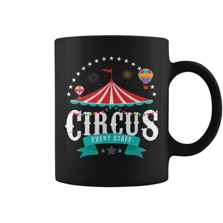 Circus Event Staff Vintage Retro Carnival Birthday Party  Coffee Mug