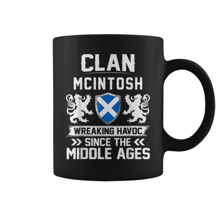 Clan Mcintosh Scottish Family Scotland Mothers Day Fathers  Coffee Mug