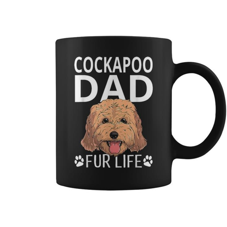 Cockapoo Dad Fur Life Dog Fathers Day Gift Pun Coffee Mug