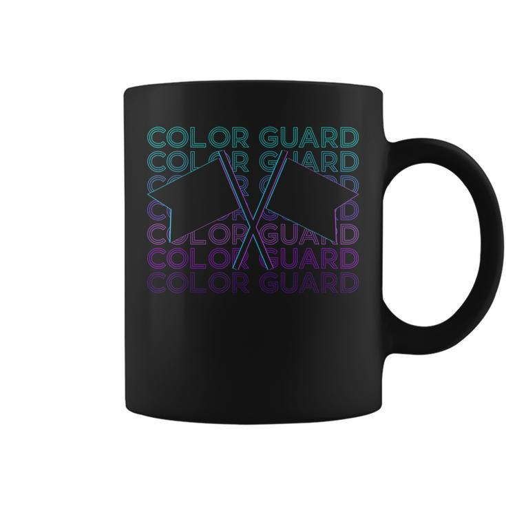 Color Guard Colour Guard Retro  Coffee Mug
