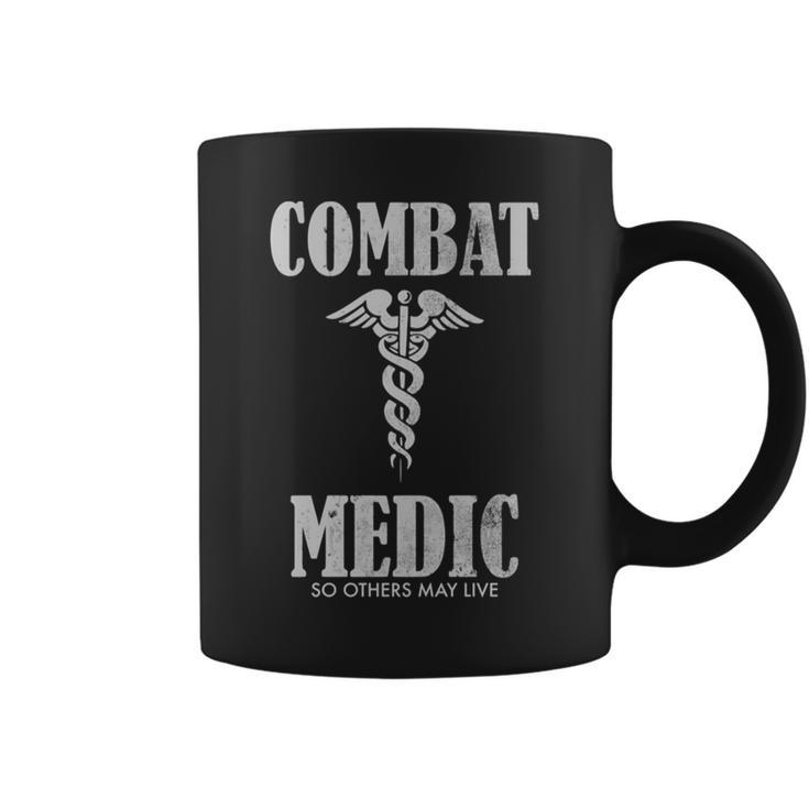 Combat Medic Distressed United States Army Coffee Mug