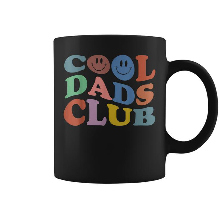 Cool Dads Club Funny Smile Colorful Fathers Day  Coffee Mug