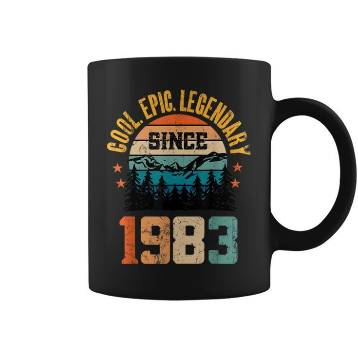 Cool Epic Legendary Since 1983 - 40Th Birthday  Coffee Mug