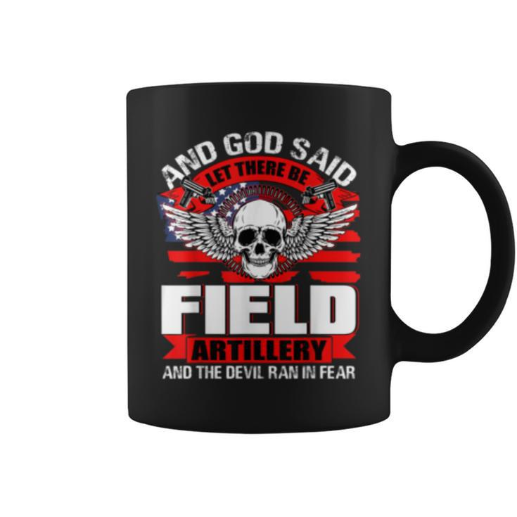 Cool Field Artillery T  Proud To Be A Veteran T  Coffee Mug
