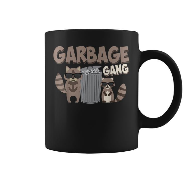 Cool Garbage Gang Raccoons | Funny Animal Trash Squad Gift Coffee Mug
