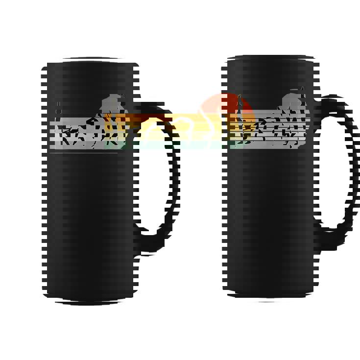 Cool Gymnasts Retro Sunset Girls Gymnastics  Coffee Mug