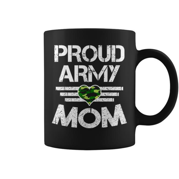 Cool Proud Army Mom Funny Mommies Military Camouflage Gift 3274 Coffee Mug