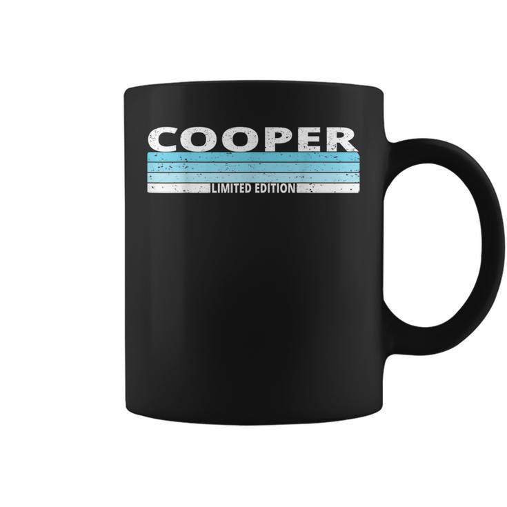 Cooper Surname Birthday Family Reunion 80S 90S Blue Sunset Coffee Mug