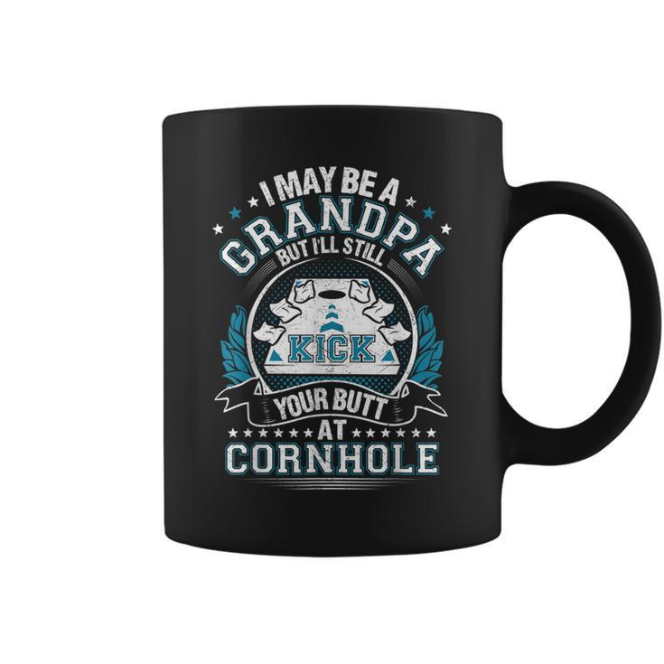 Cornhole Funny Grandpa Corn Hole Coffee Mug