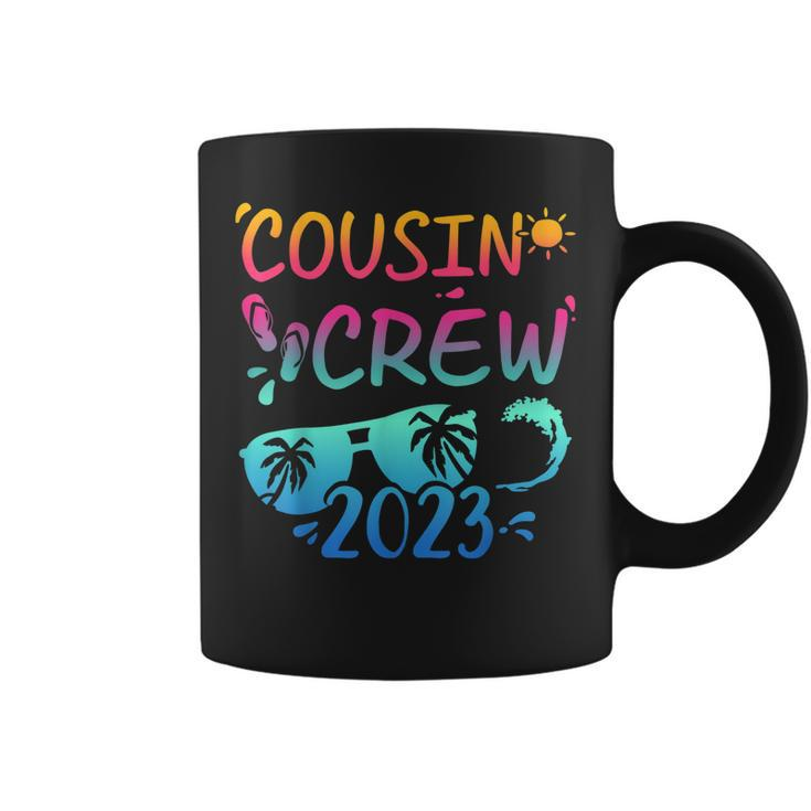 Cousin Crew 2023 For Summer Vacation Holiday Family Camp  Coffee Mug