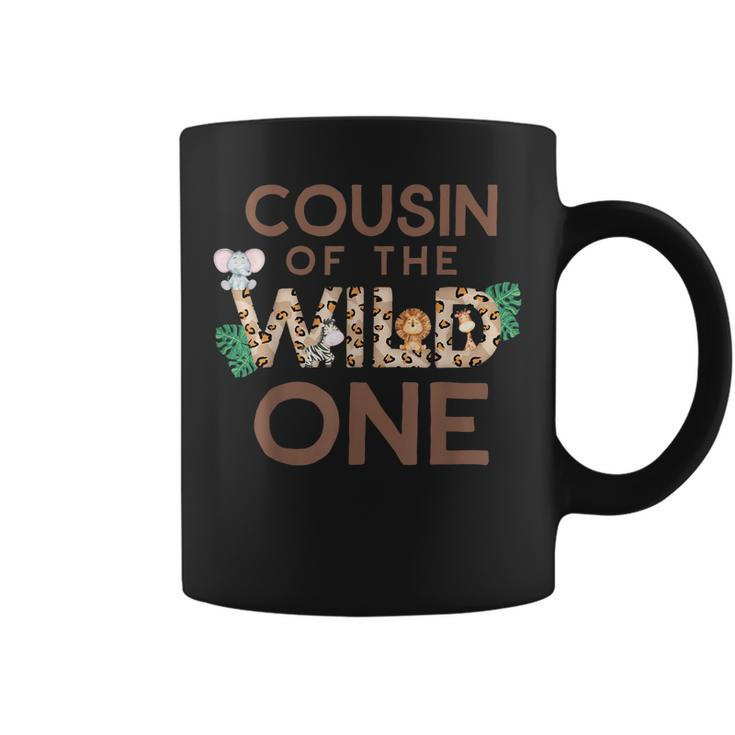Cousin Of The Wild One Animal Safari 1St Birthday Theme  Coffee Mug