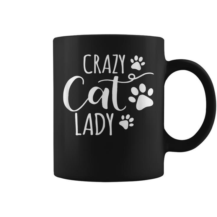 Crazy Cat Lady Funny Cat Meow For Men Women Love Cat  Coffee Mug
