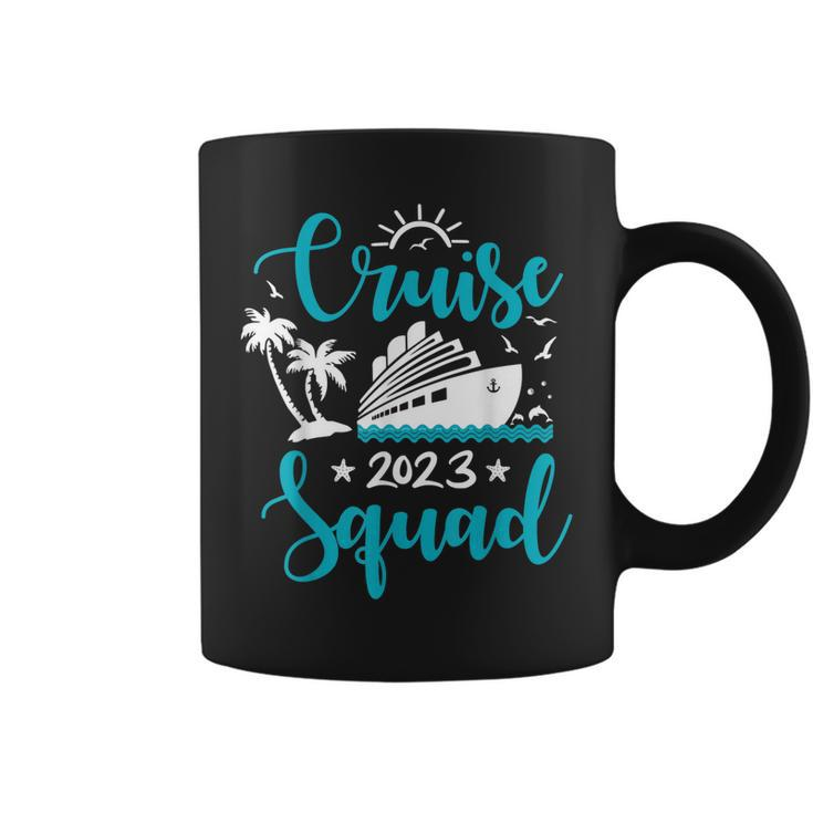 Cruise Squad 2023 Family Matching Vacation Group Trip Party  Coffee Mug